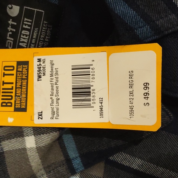 CARHARTT RELAXED FIT LONG SLEEVE TSHIRTS. - Picture 14 of 15